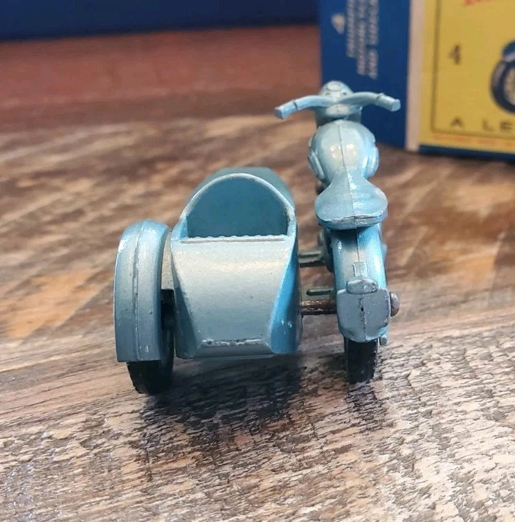 Matchbox Lesney No 4 Triumph T110 With Original Box VG NM - Image 4 of 4