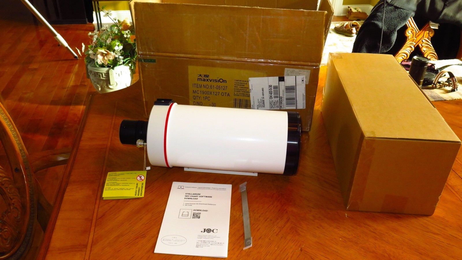 Maxvision 127/1900mm Mak Achromatic Fully-Optical Astronomic
