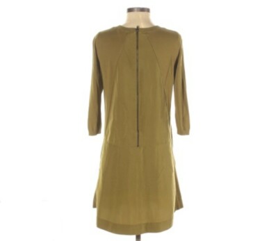COS XS EUR Dress A-Line Olive Green Pockets Casual Exposed Zip READ | eBay COS XS EUR Dress A-Line Olive Green Pockets Casual Exposed Zip READ | eBay