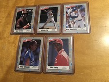 1988 Fleer Stickers Tony Gwynn, Nolan Ryan, Sandberg, Schmidt, & Eric Davis!🤩⚾️