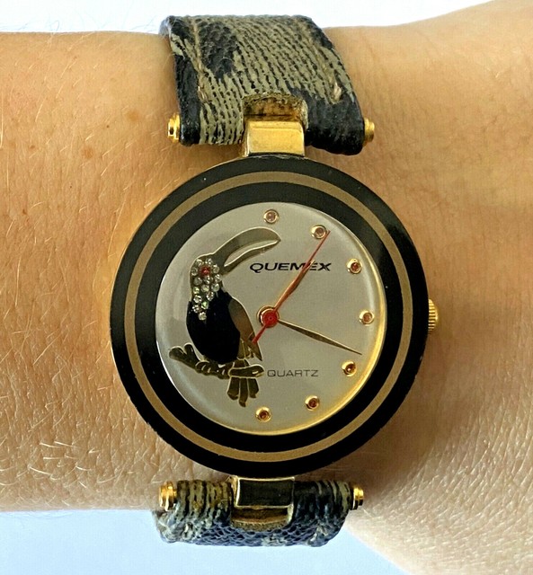 Quemex Quartz Parrot Japan Movt Ladies Wrist Watch Beauty Runs eBay