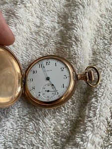 elgin pocket watch 15 jewels