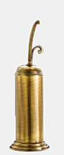 BATHROOM ACCESSORIES TOILET BRUSH HOLDER IVY BRASS BRONZE SUPPORT MADE IN ITALY