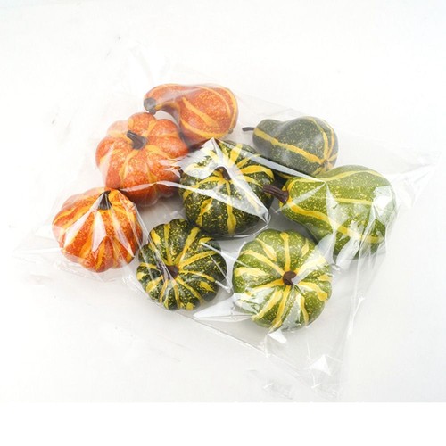 Artificial Pumpkin Harvest Autumn Fall Thanksgiving Wreath Banquet Decor 1set - Picture 12 of 15