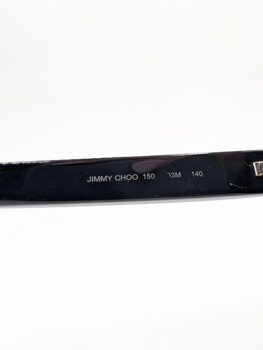 Solo monturas para gafas Jimmy Choo, JIMMY CHOO 150 O3M, 50-17-140, negras - Imagen 14 de 15