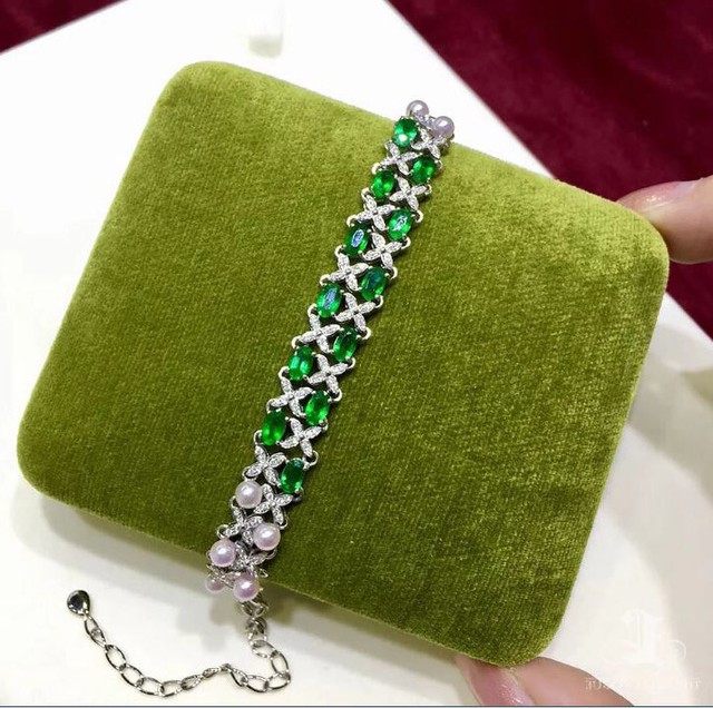 3.79ct NATURAL ROUND DIAMOND 14K SOLID WHITE GOLD EMERALD GEMSTONE