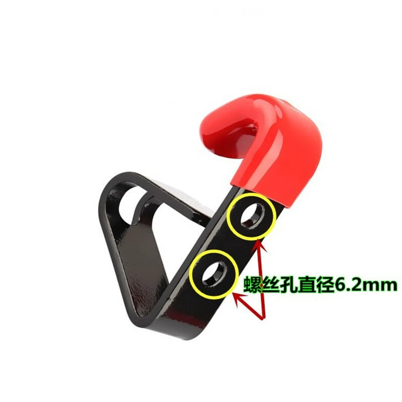 Soporte de cubo de llanta universal para llanta de neumático de coche de 5 piezas montado en la pared gancho de metal colgante de 35 kg Foto 4 de 4