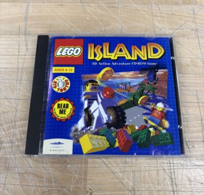 Vintage 1997 LEGO Island PC Video Game for Windows 95 Pentium Processor  CD-ROM
