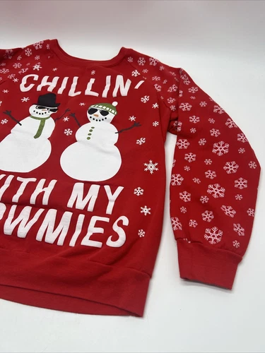 Freeze Ugly Christmas Sweater Xmas  Size L