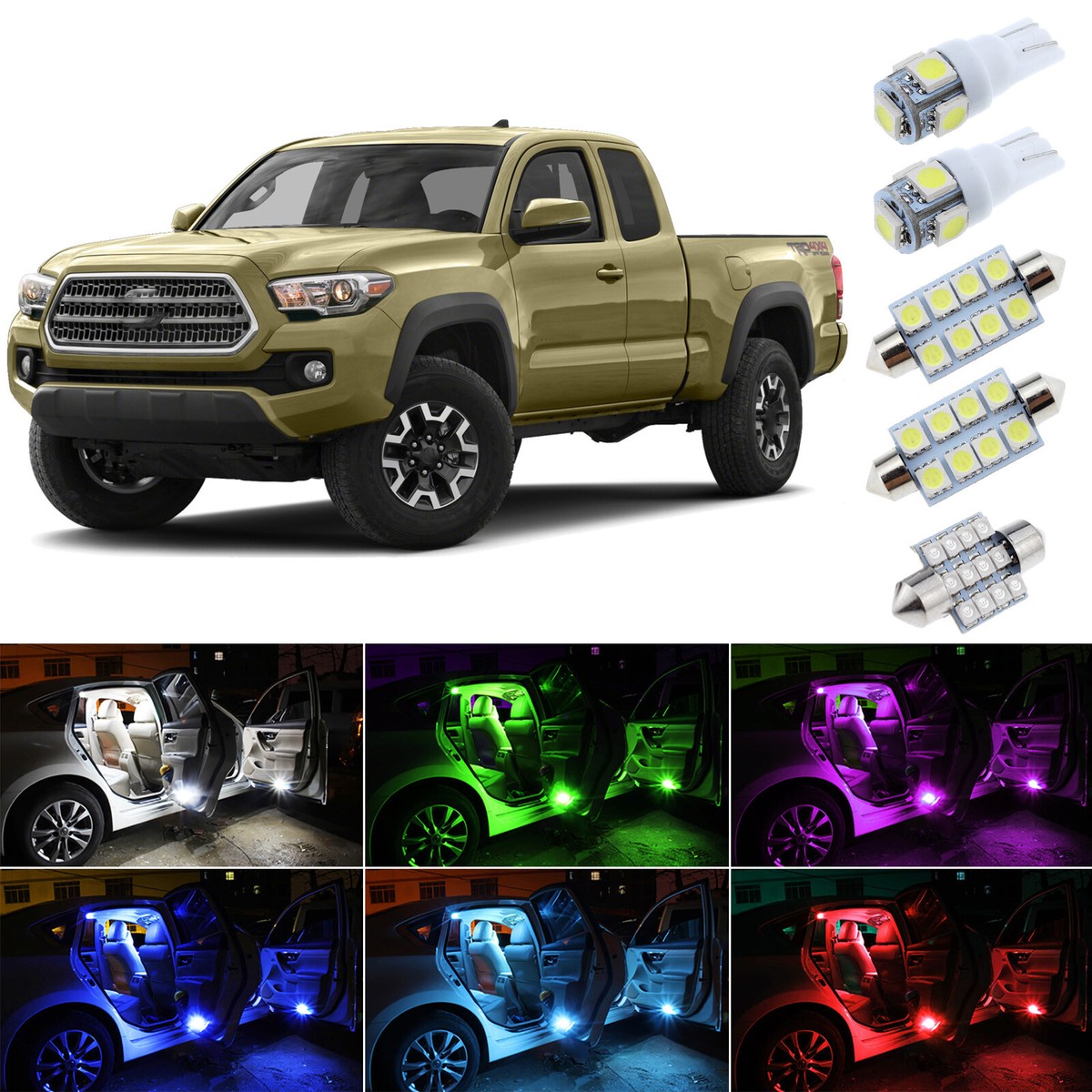 Kit D'éclairage LED Clignotant Pour Voiture Et... - Grandado