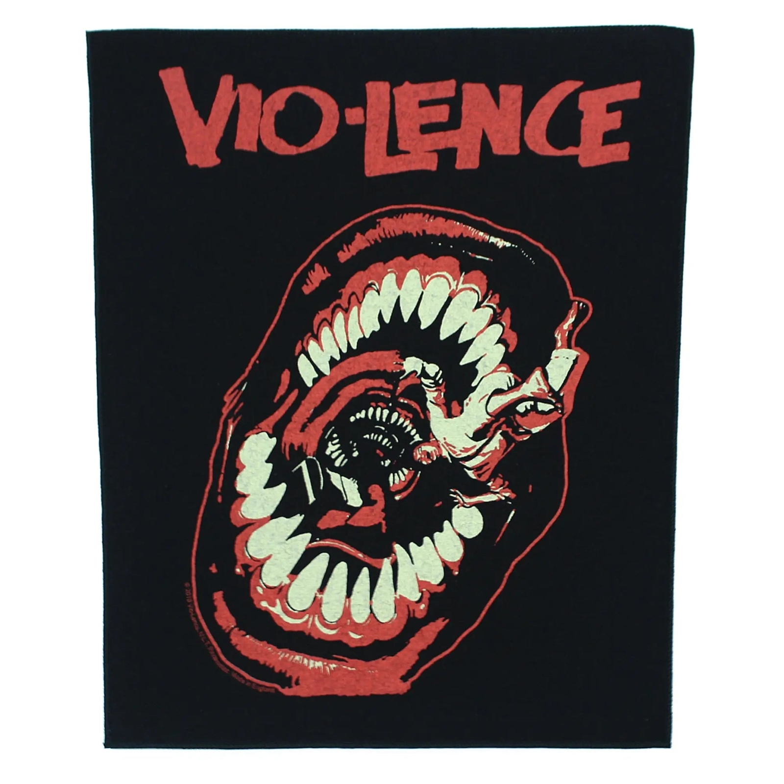 Vio-Lence Eternal Nightmare Retro Toppa Thrash Metallo XL Dtg Stampato Cucire