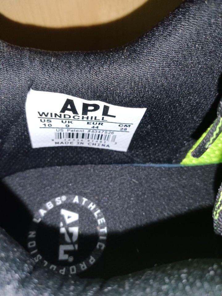 MEN'S APL WINDCHILL RUNNING SHOES size 10 NEW | eBay