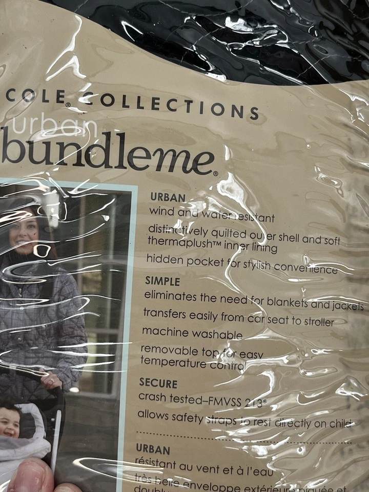 JJ Cole Urban Bundle Me - Thermaplush marrom/bege resistente às intempéries - Imagem 3 de 4