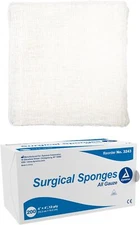 Dynarex Nonsterile Gauze Sponge Wound Care - 4x4 12 PLY 200 pack #3243