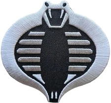 GI JOE COBRA COMMANDO LOGO SWAT UNIFORM IRON ON TACTICAL MORALE PATCH