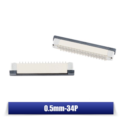 Conector FPC 0.5/1.0mm Paso Vertical Parche Tipo FFC Cable Plano Enchufe 4-40 Pin - Imagen 24 de 38