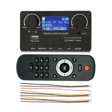 LCD Display Bluetooth 5.0 MP3 Decoder Board Supports Handsfree Recording1642-