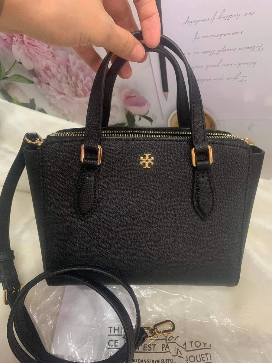 Tory burch emerson 2025 small top zip tote