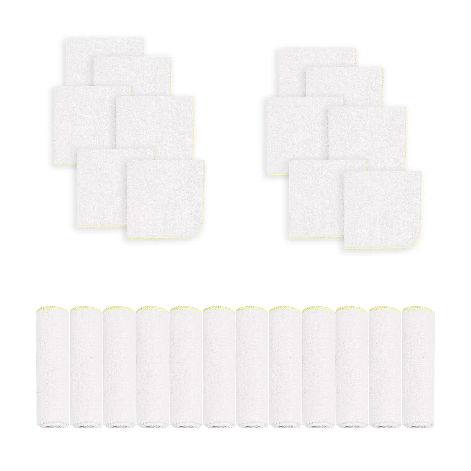 Baby Washcloths 24 Pack 100% Cotton Bath Cloth Soft Newborn Face Wipes, 10 x 10"
Opens in a new wind