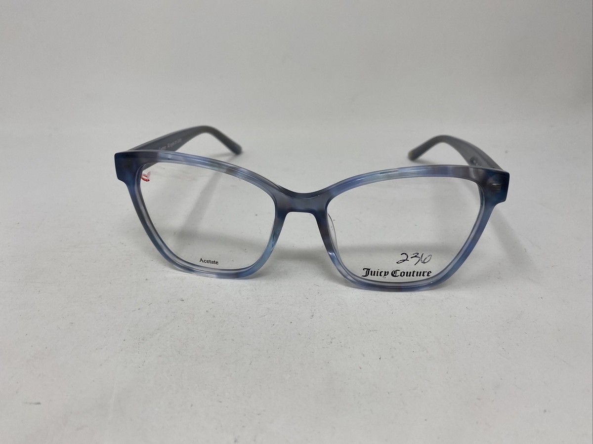 Juicy Couture EYEGLASSES JU215-JBW-52 New with case JUICY COUTURE JU 215 JBW 52/16/140 BLUE MARBLE FLEX HINGE  main image 3