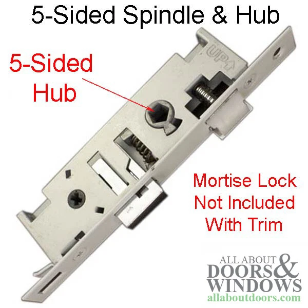 Larson QuickFit 5 Sided Spindle Mortise Lock Body NO Trim Choose Color - Image 2 of 3