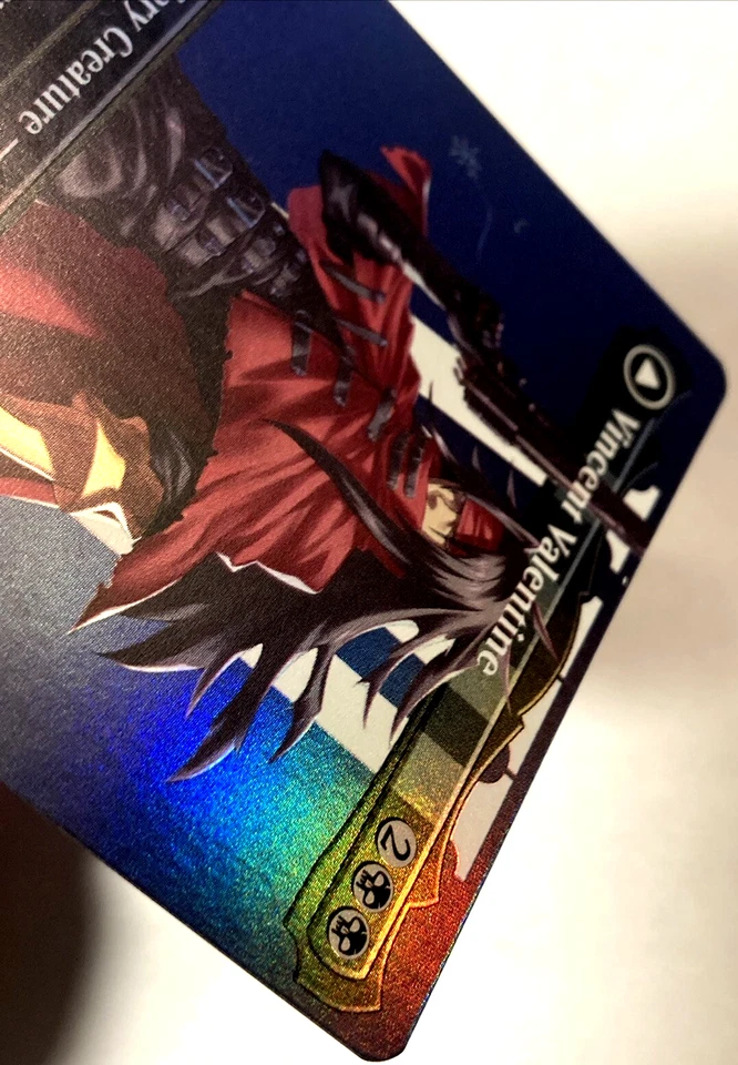 MTG Vincent Valentine (Borderless Foil) Final Fantasy 0383 FVII NM - Image 4 of 4
