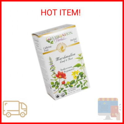 Marshmallow Root Tea - 24 Herbal Tea Bags With Mellow Flavor