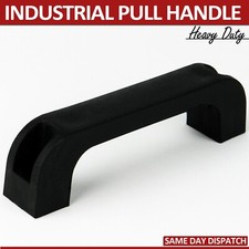 Heavy Duty Black Plastic Industrial Pull Door Handle Commercial Pull Knob Handle