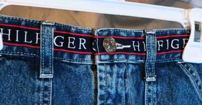 Tommy Jeans Vintage Y2K 2000s Tommy Hilfiger A-line Denim Skirt