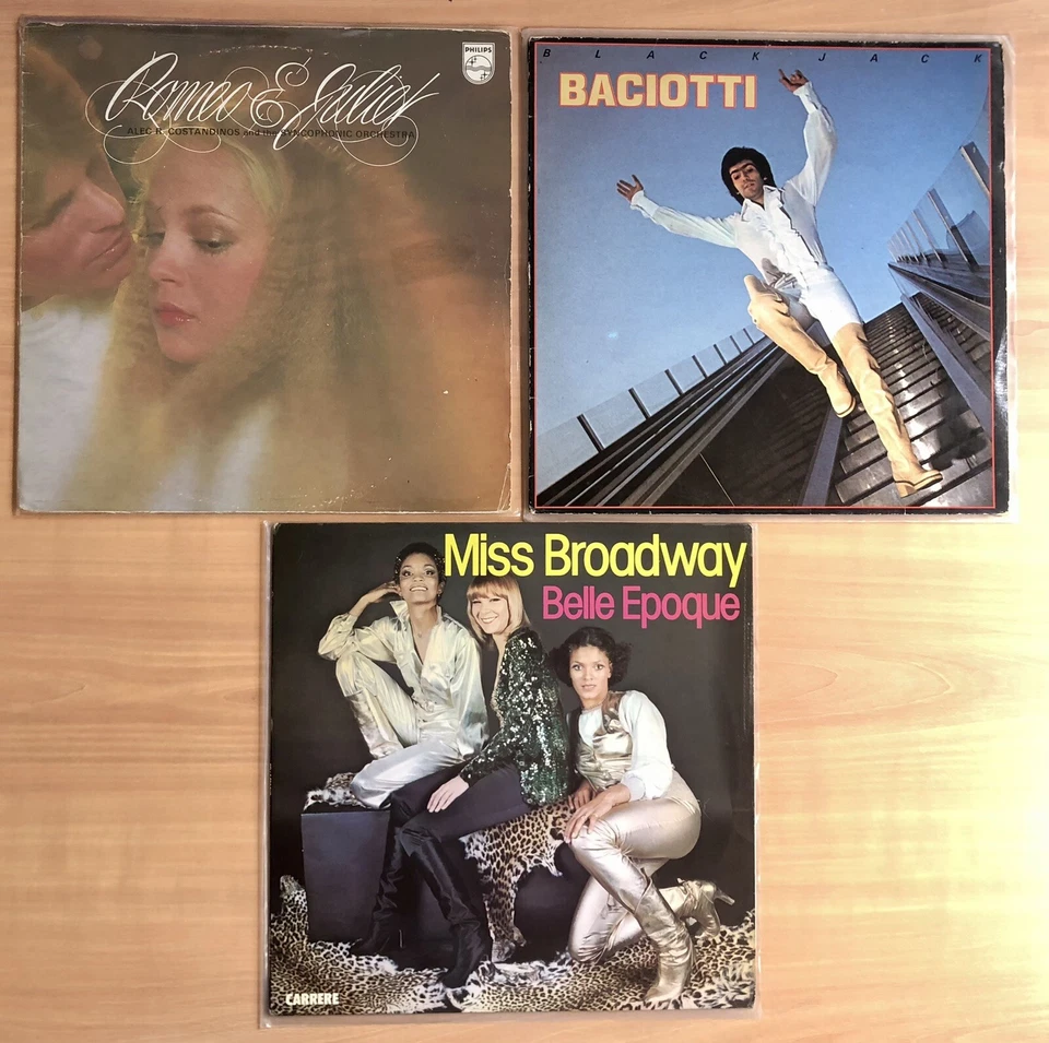 Funk - Disco - Lot de 10 LP - Bacioti - Belle Epoque - Boney M - Rasa - Squallor - Photo 2/4