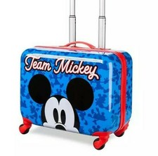 kids mickey suitcase