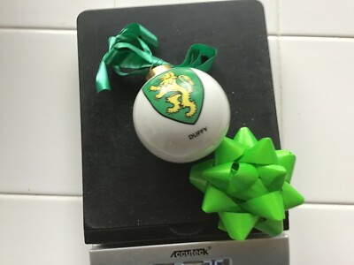 Porcelain  The Irish Prayer. Ball Ornament DUFFY great on man's cave bar