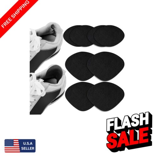 Durable Microfiber Leather Shoe Heel Patches - Repair Holes Effortlessly