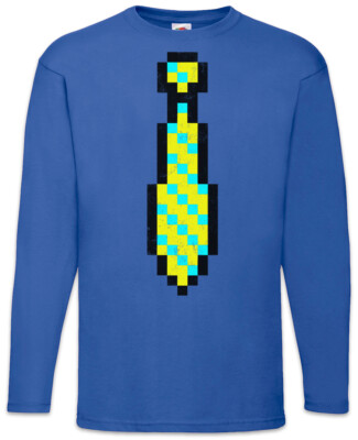 Pixel Tie Langarm T-Shirt Bow Tie Suit Fun Gamer necktie Computer Sientist