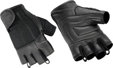 Hugger Men's  Summer Touring Chopper  Fingerless Motorcycle Gloves XXX-Large