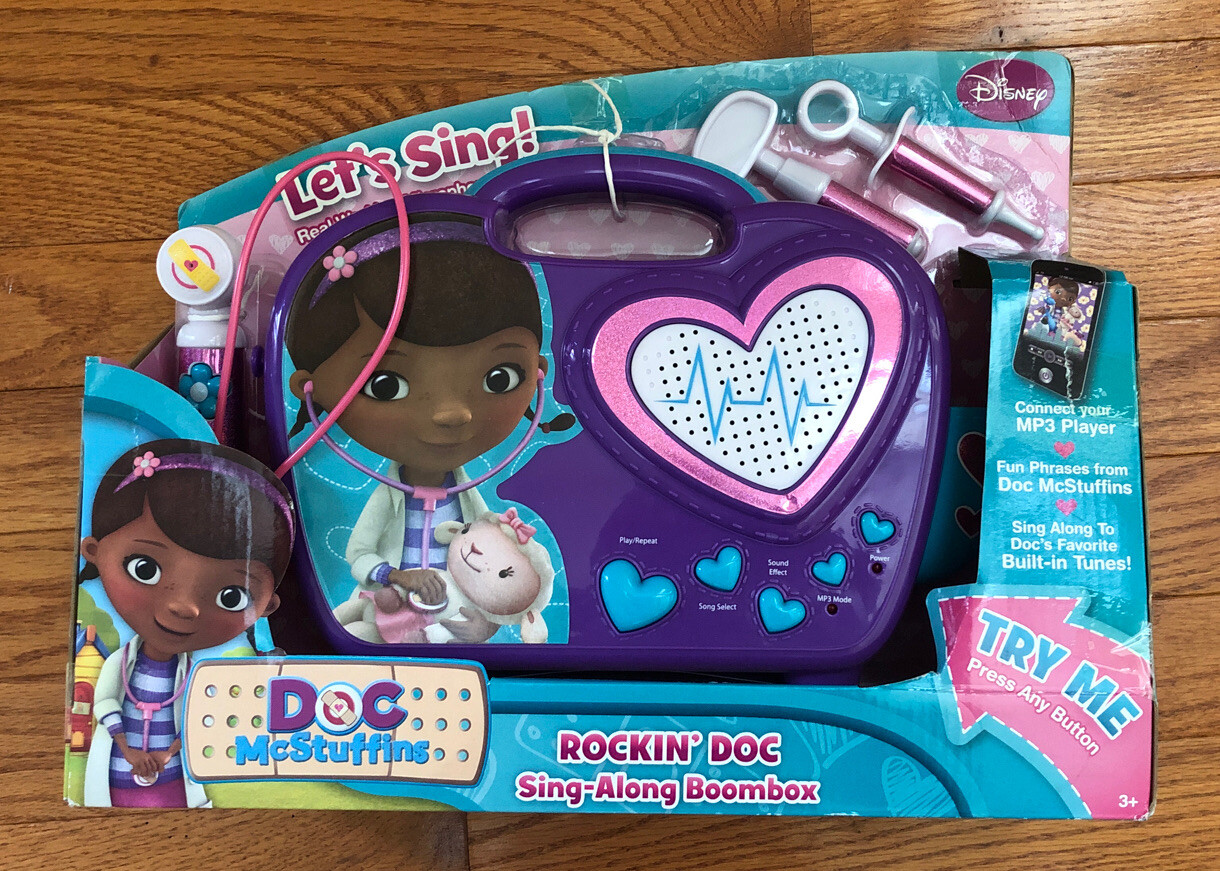 doc mcstuffins boombox