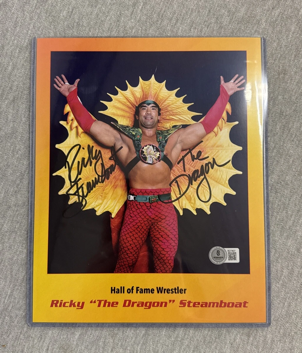Ricky Steamboat WWE Wrestling Original Autographed Items for sale
