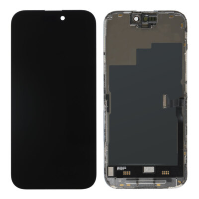 New Soft OLED For iPhone 15 Pro LCD Display Screen Digitizer Replacement 120HZ
