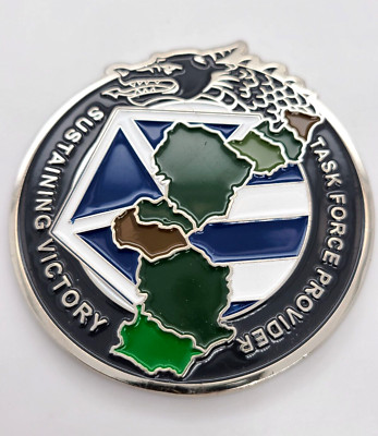 SUST Training Victory Task Force Provider 2.5'' Challenge Coin