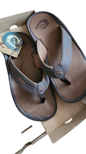 OluKai Ulele Sandals Mens Size 13 Slip On Thong Flip Flop Beach Casual Travel Ulele Men main image 3