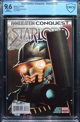 Annihilation: Conquest Starlord #3 2007 CBCS 9.6! Nic Klein Cover!