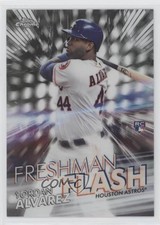 2020 Topps Chrome Freshman Flash Yordan Alvarez #15 0n64