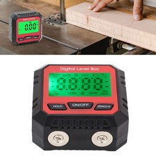 (Red)Angle Finder Magnetic Digital Angle Finder Wide Application Long Service