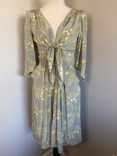 sachin and babi light blue dress Vacation Yoana Baraschi Sleeveless Embroidered Belted Chiffon Dress