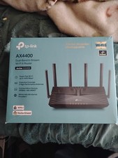 TP-Link Archer AX4400 Mesh Dual Band 6-Stream Router - Black