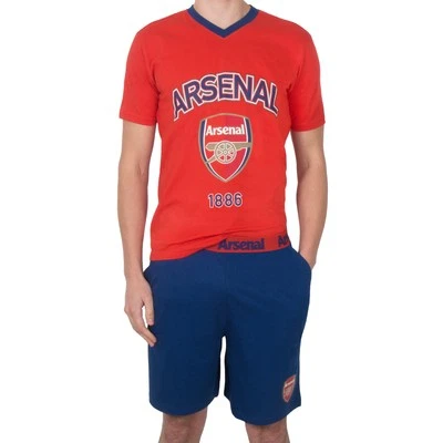 Arsenal FC officiel - Ensemble de pyjama court thème football - homme