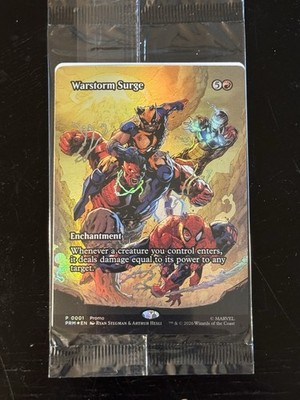 Warstorm Surge P 001 Promo - Marvel - Avengers Armageddon MTG