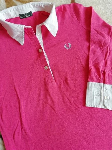 Women Fred Perry Shirt Pink 34 / XS / 42