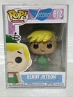 Funko POP Animation # 512 The Jetsons - ELROY JETSON 3.75 Box Wear W/protector