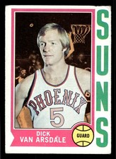 1974-75 Topps Dick Van Arsdale #160 - Phoenix Suns